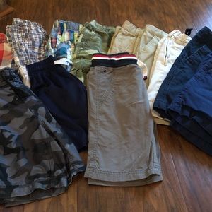 12 pair lot of boys shorts. Excellent condition!